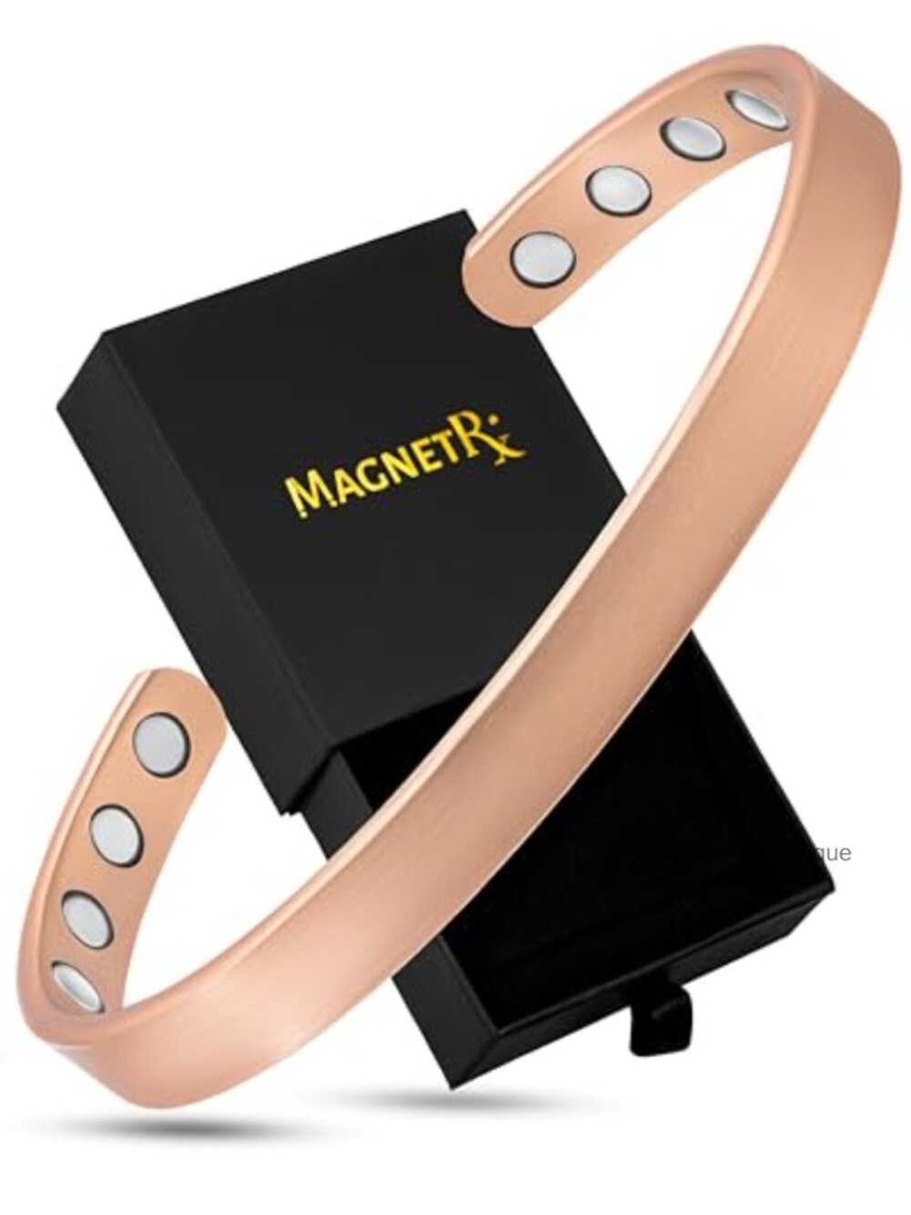 Copper Magnetic Cuff Bracelet 3500 Gauss Adjustable Unisex Large
